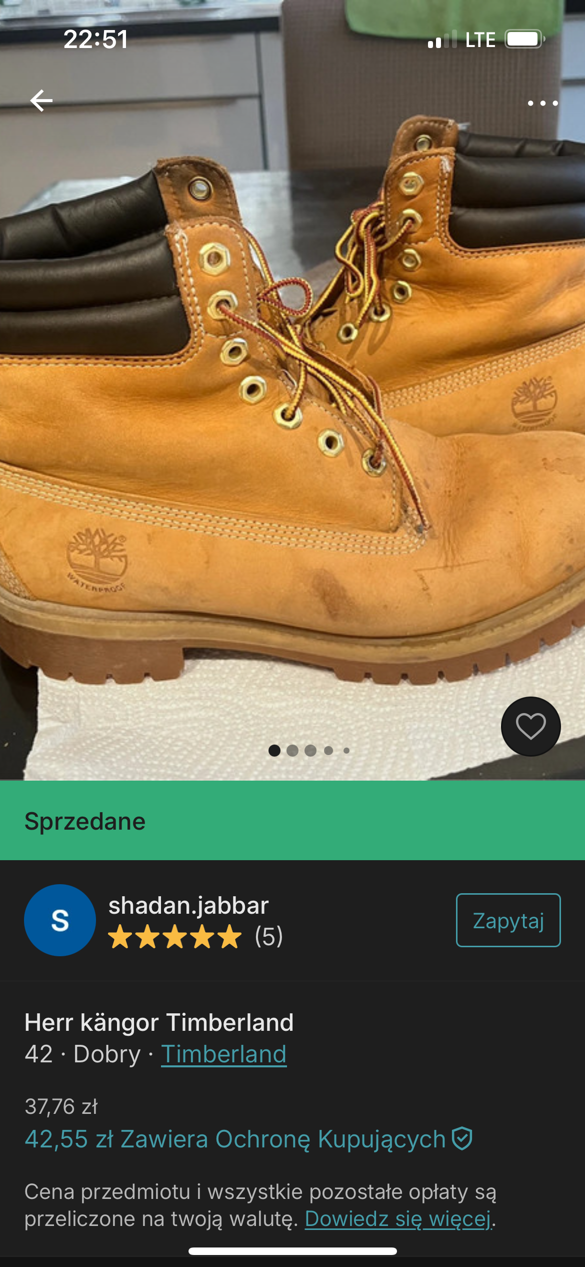 Timberland przed